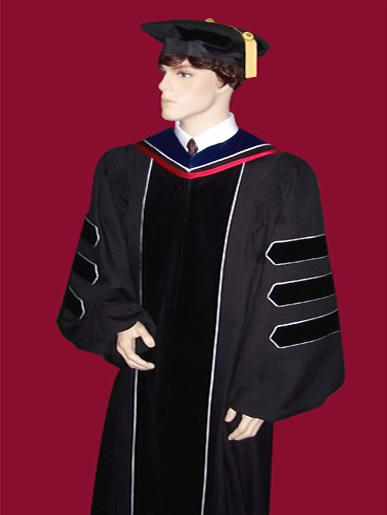 custom doctoral robe