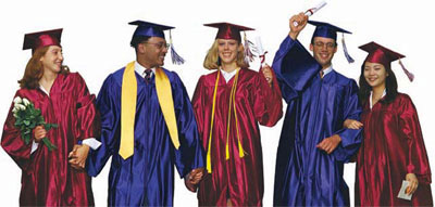 university caps and gowns